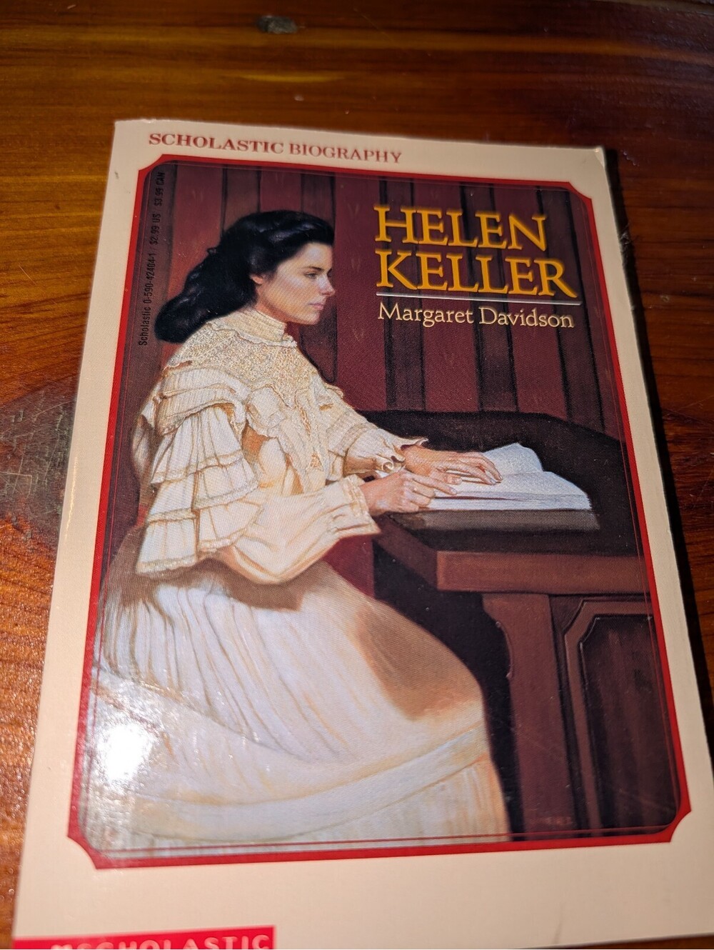 Helen Keller by Margaret Davidson - Scholastic Biography Book